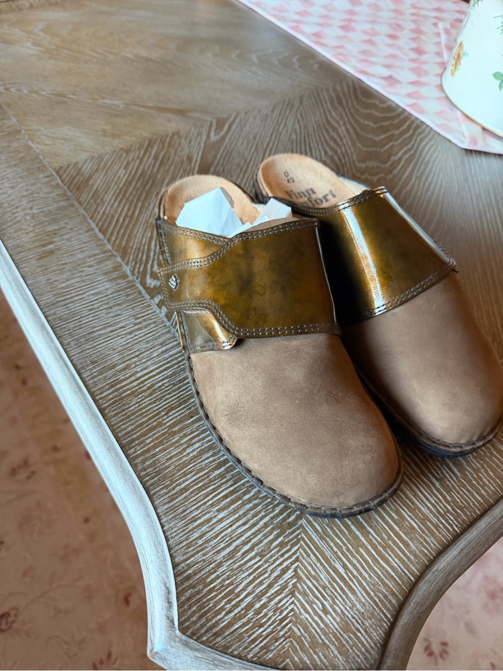 FINN COMFORT AMALFI CLOGS MULES SZ 42 fits w 11